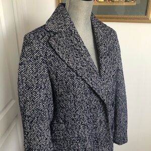 Topshop under the knee coat